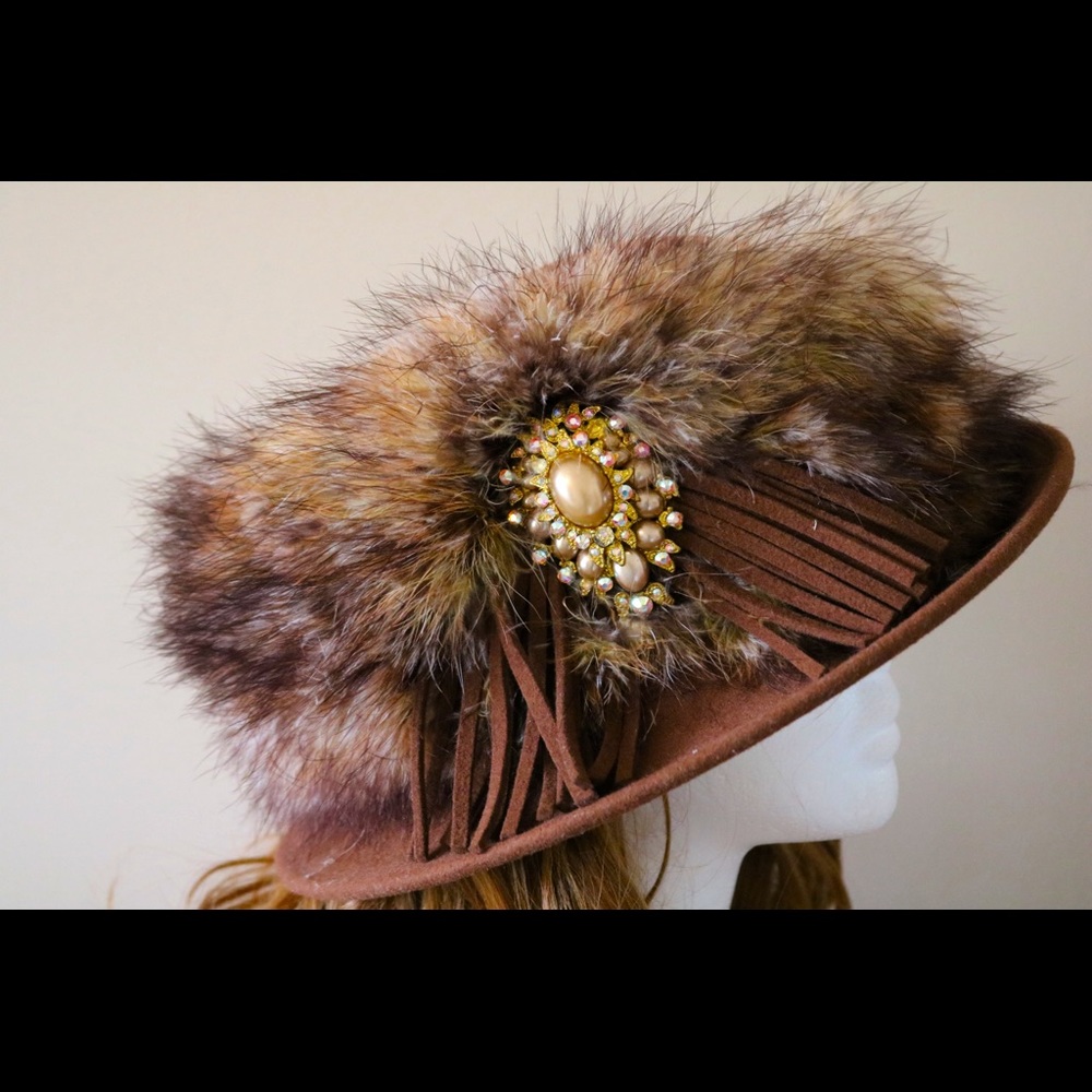 Brown Fur Hat